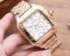 Replica Cartier Santos de Quartz Chronograph watches Rose Gold 45mm (3)_th.jpg